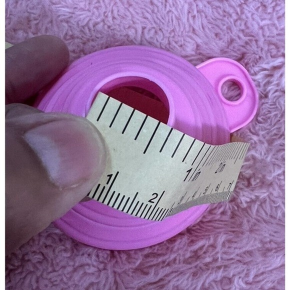 Lot of 2 Collapsible Silicone Funnel Foldable In Pink 2.5”W - Picture 6 of 9